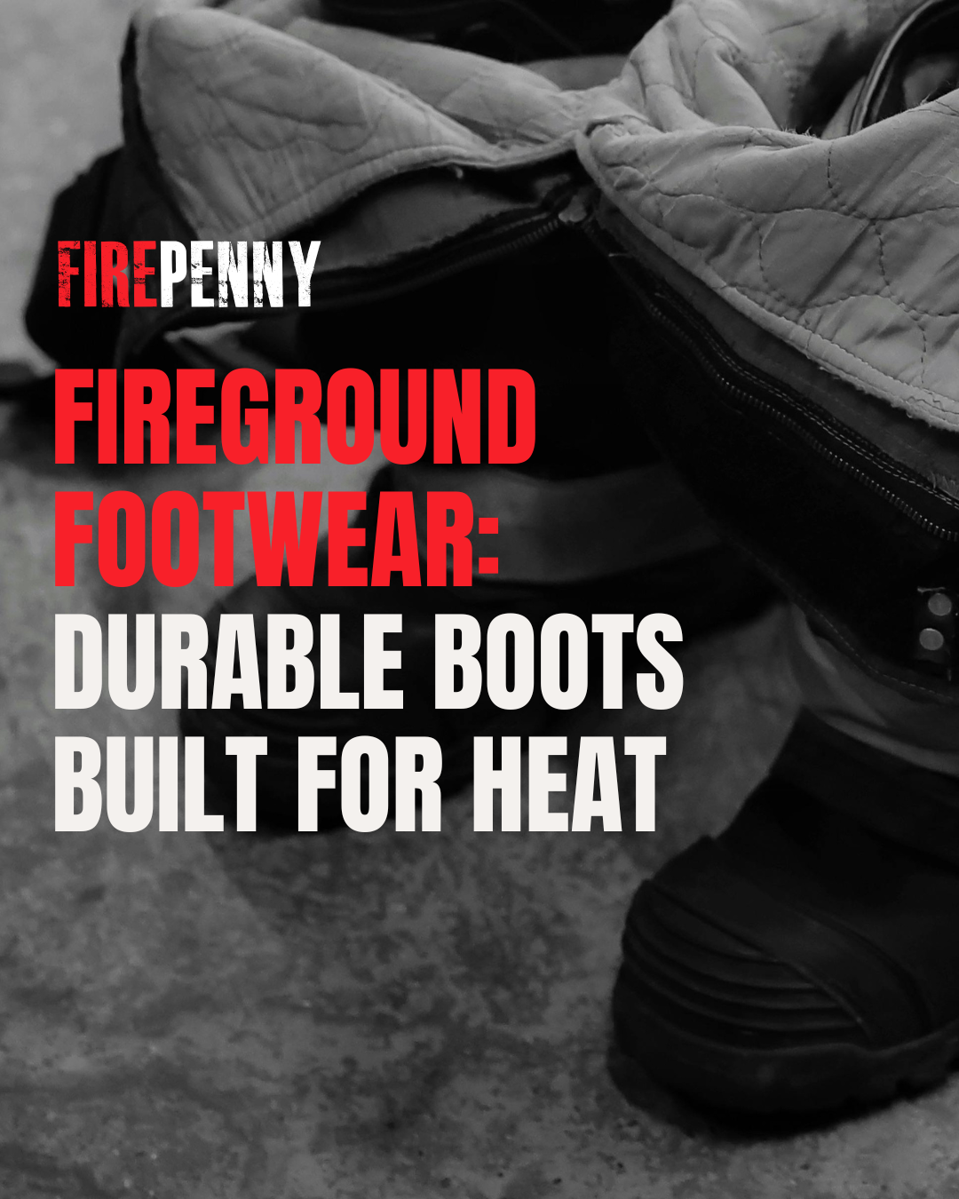 Fireground Footwear: Durable Boots Built for Heat, Impact, and Terrain