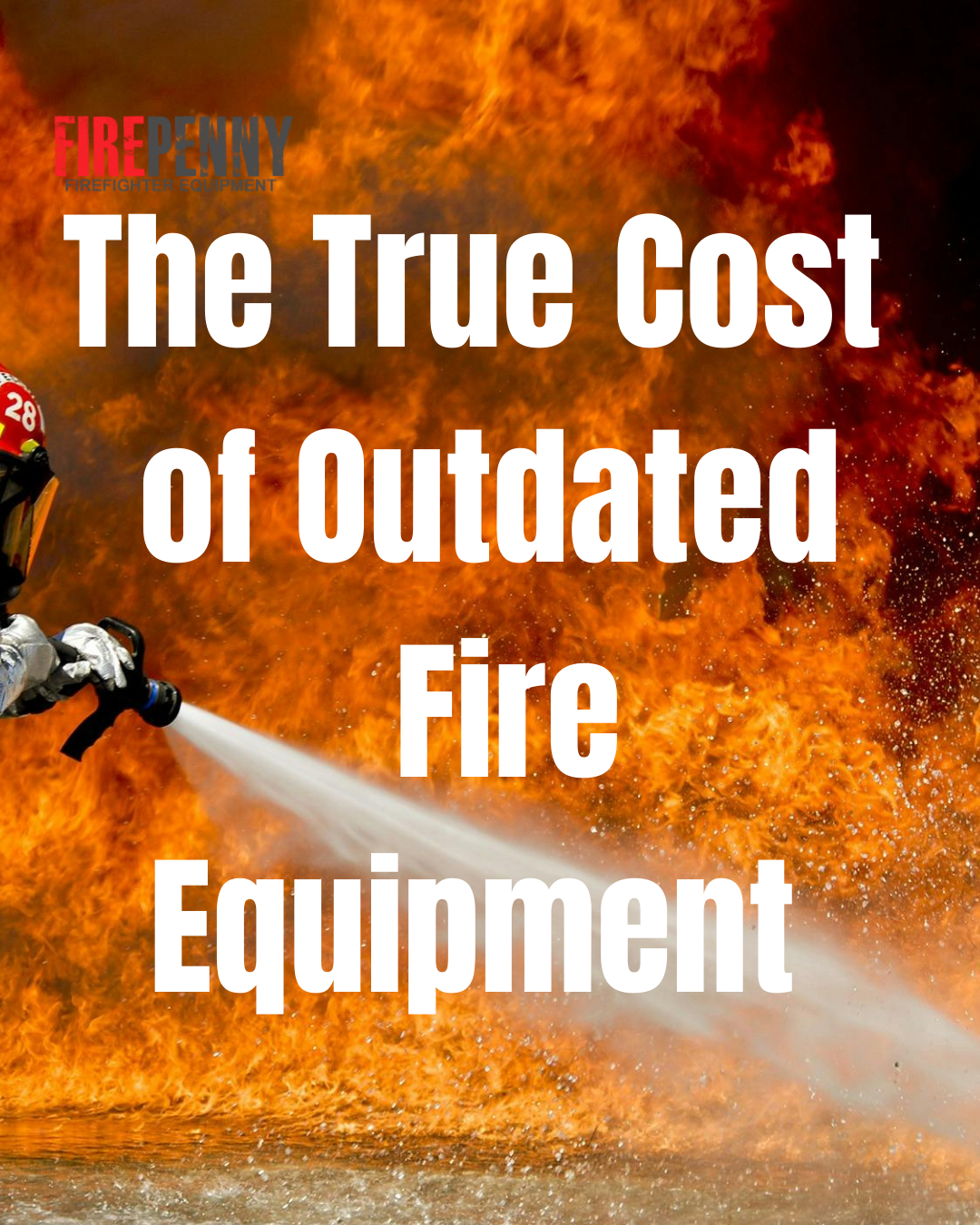firefighter fighting a wall of flames